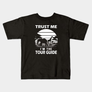 Tour Guide - Trust me I'm the tour guide Kids T-Shirt